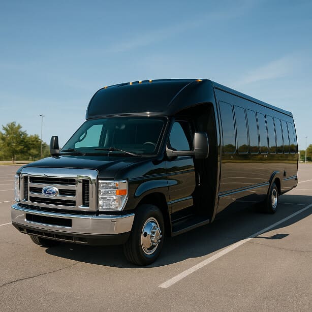 Charter Bus Rental Burnsville 18 Passenger Minibus